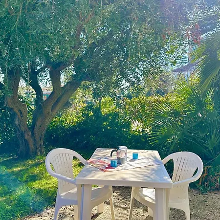 Palme 10 - Marcelli, Bilocale Con Doppio Giardino, Le Palme * Marcelli