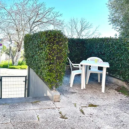 Apartament Palme 10 - Marcelli, Bilocale Con Doppio Giardino, Le Palme Marcelli